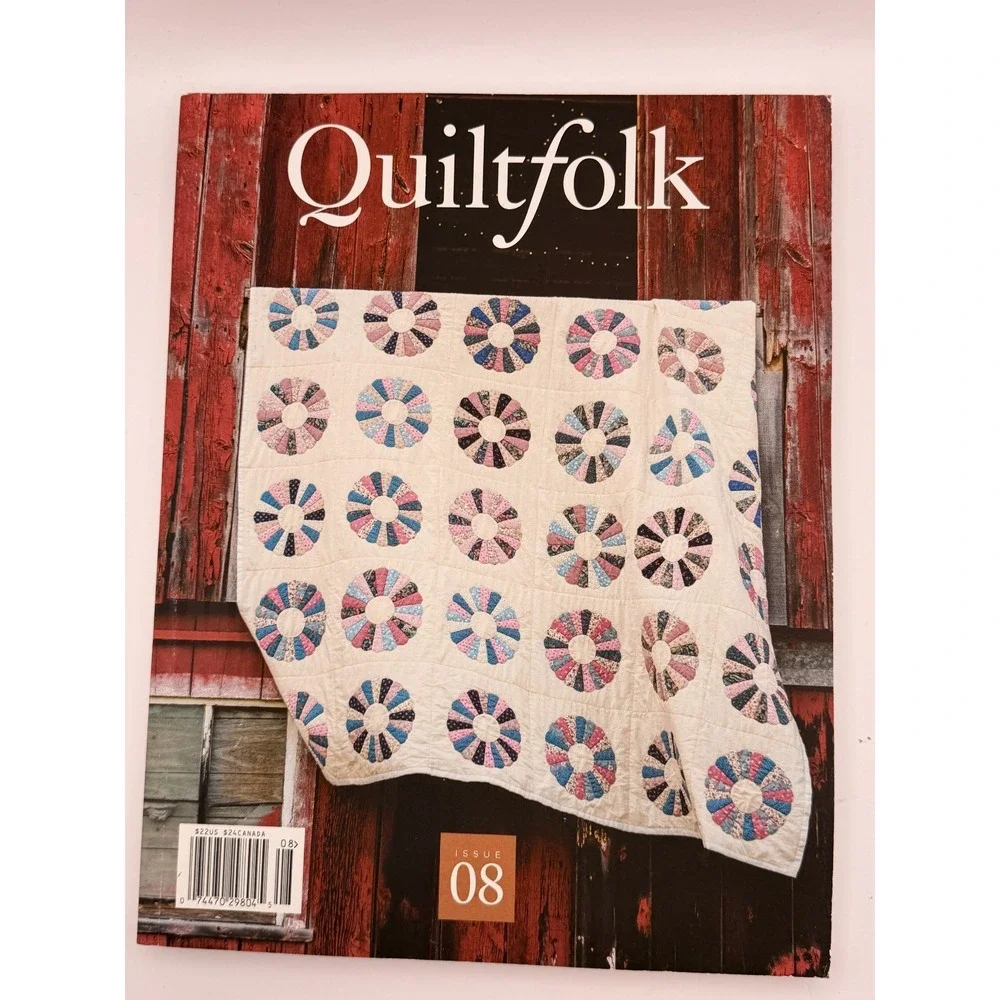 Quiltfolk Magazine Issues 08 Michigan & 22 Texas Hill Country Quilting Lot